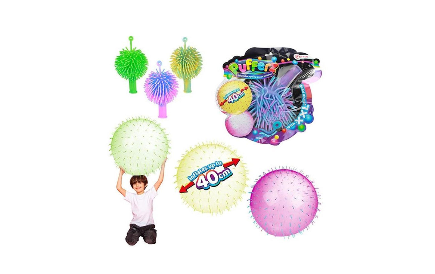 Toi-Toys Toi toys boksballon opblaasbaar 40cm