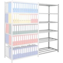 Vervolgelement Arno Space Epsiline 100x30x200 cmgrijs