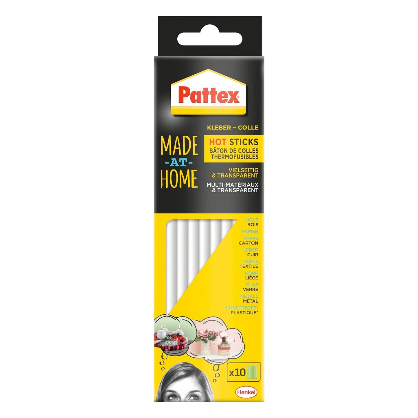 Pattex Lijmpistool patroon hobby, ø 11mm