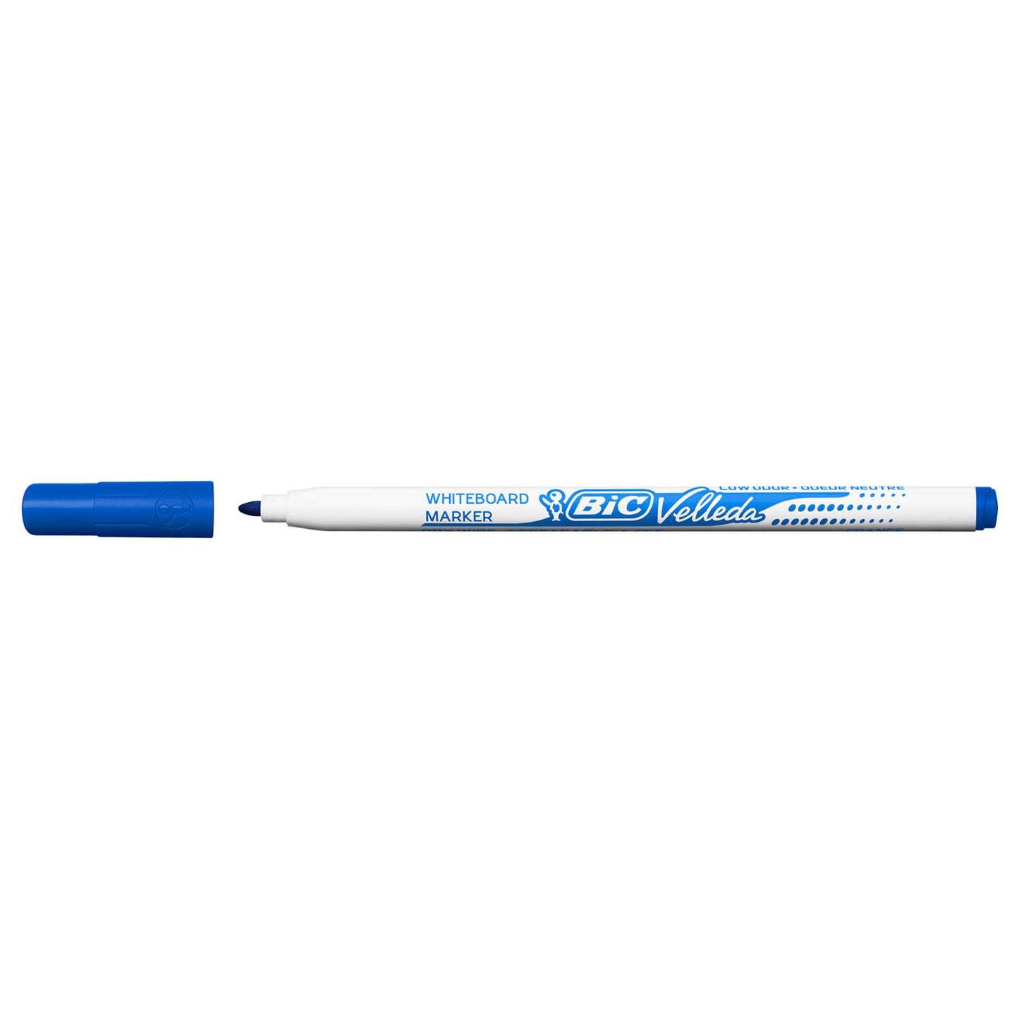 BIC Viltstift 1721 whiteboard rond blauw 1.5mm