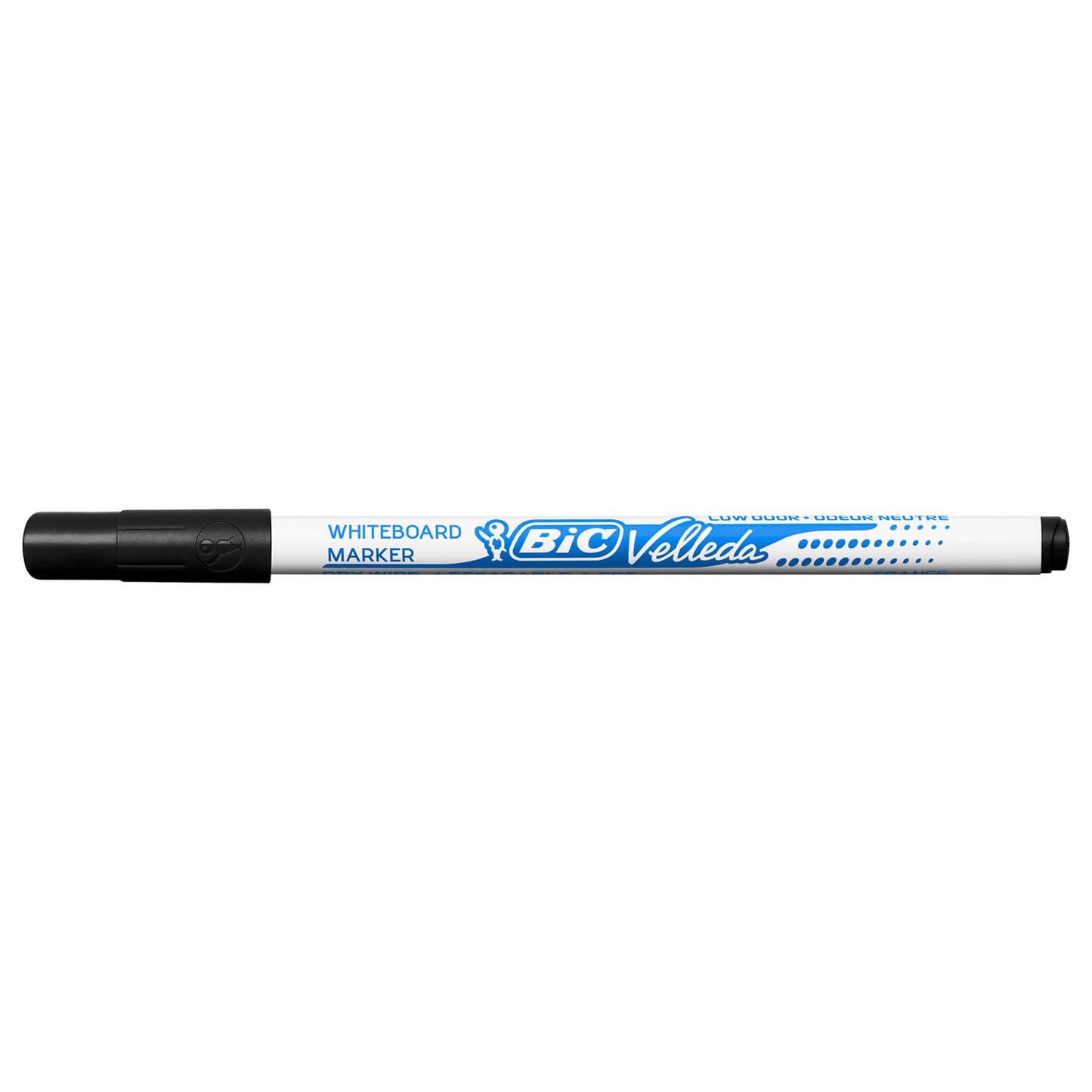 BIC Viltstift 1721 whiteboard rond zwart 1.5mm