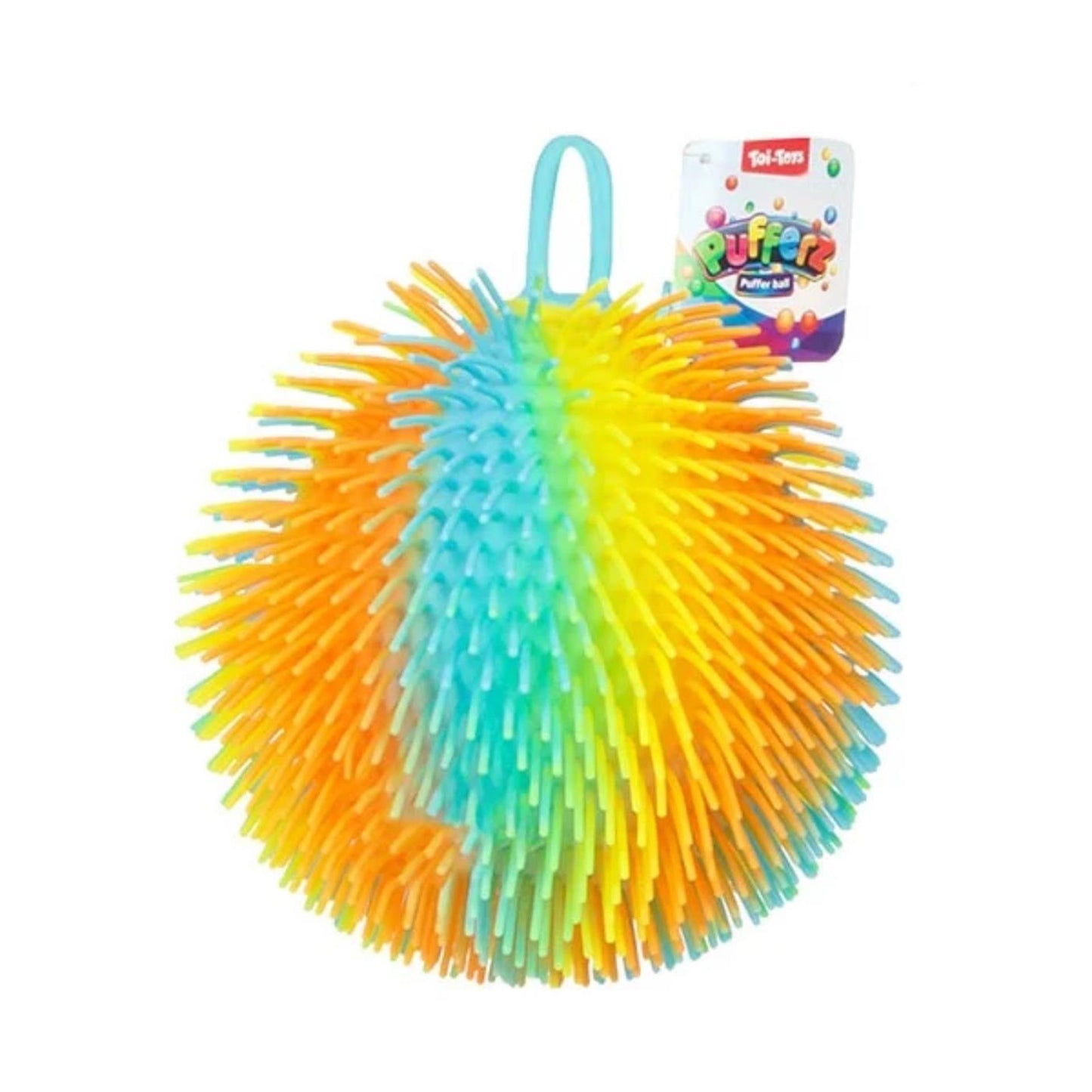 Toi-Toys Toi toys pufferbal stripes ø20cm 230gr