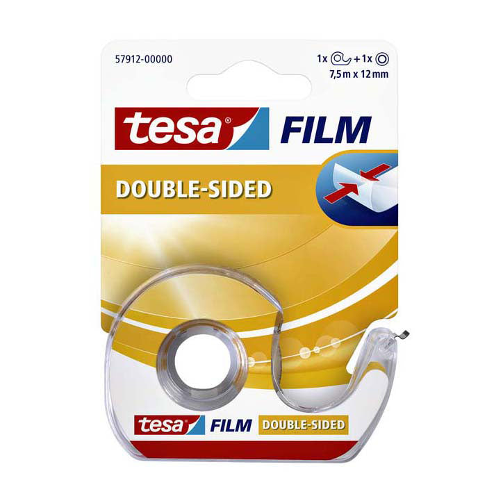 Tesa Tape dubbelzijdig transparant