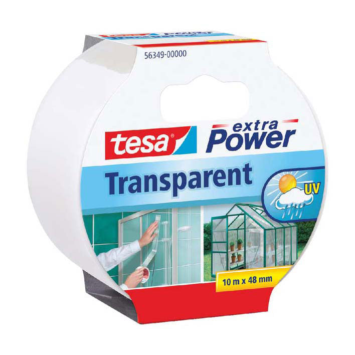 Tesa Duct tape extra power universal transparant