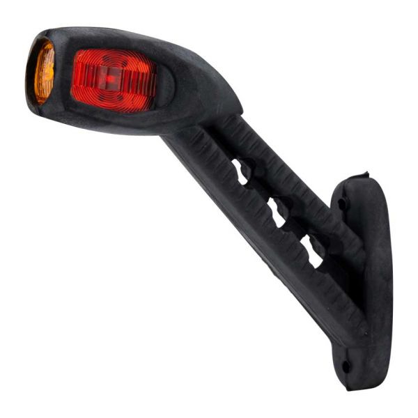 Breedtelamp pendellamp LED Rood WIt Oranje L