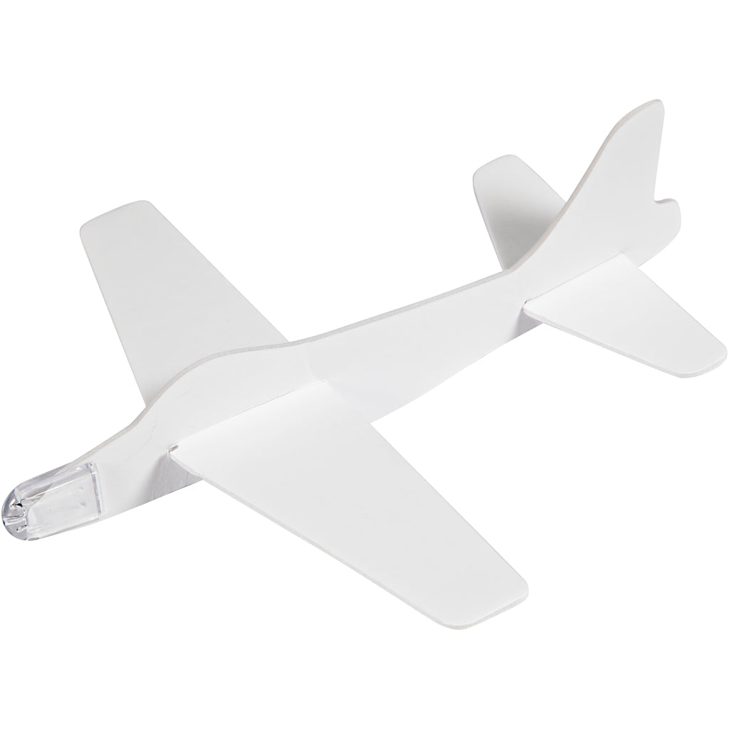 Creativ Company Https: www.cchobby.nl vliegtuigen-l-19-cm-b-17-5-cm-wit-2-stuk-1-doos