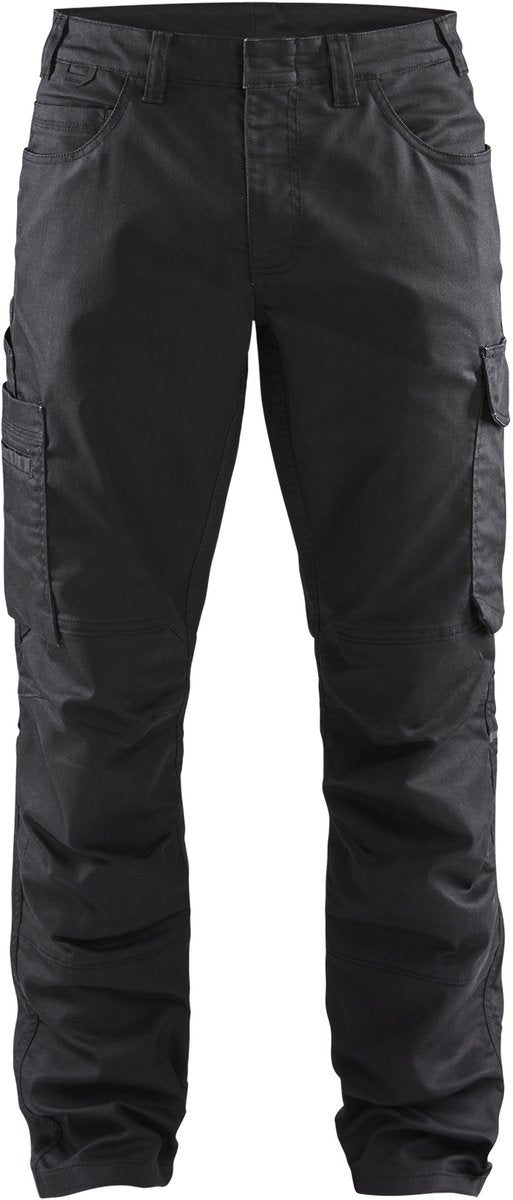 Blåkläder Blaklader service werkbroek denim stretch 1439-1141 - zwart zwart - c152