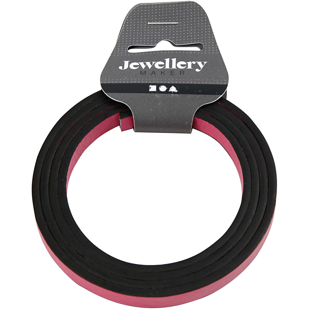 https: www.cchobby.nl band-van-imitatie-leer-b-10-mm-dikte-3-mm-roze-1-m-1-doos