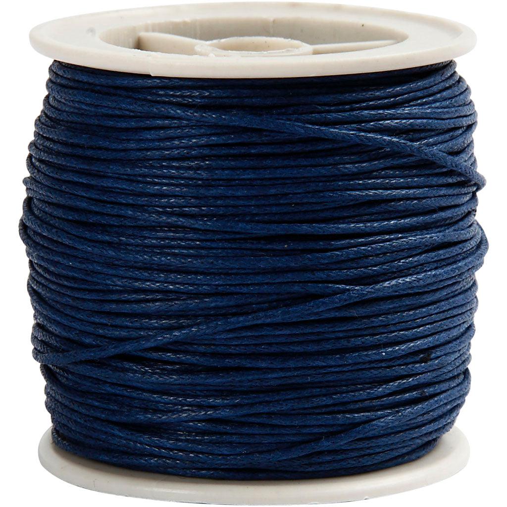 Creativ Company Https: www.cchobby.nl katoenkoord-dikte-1-mm-gevernist-blauw-40-m-1-rol