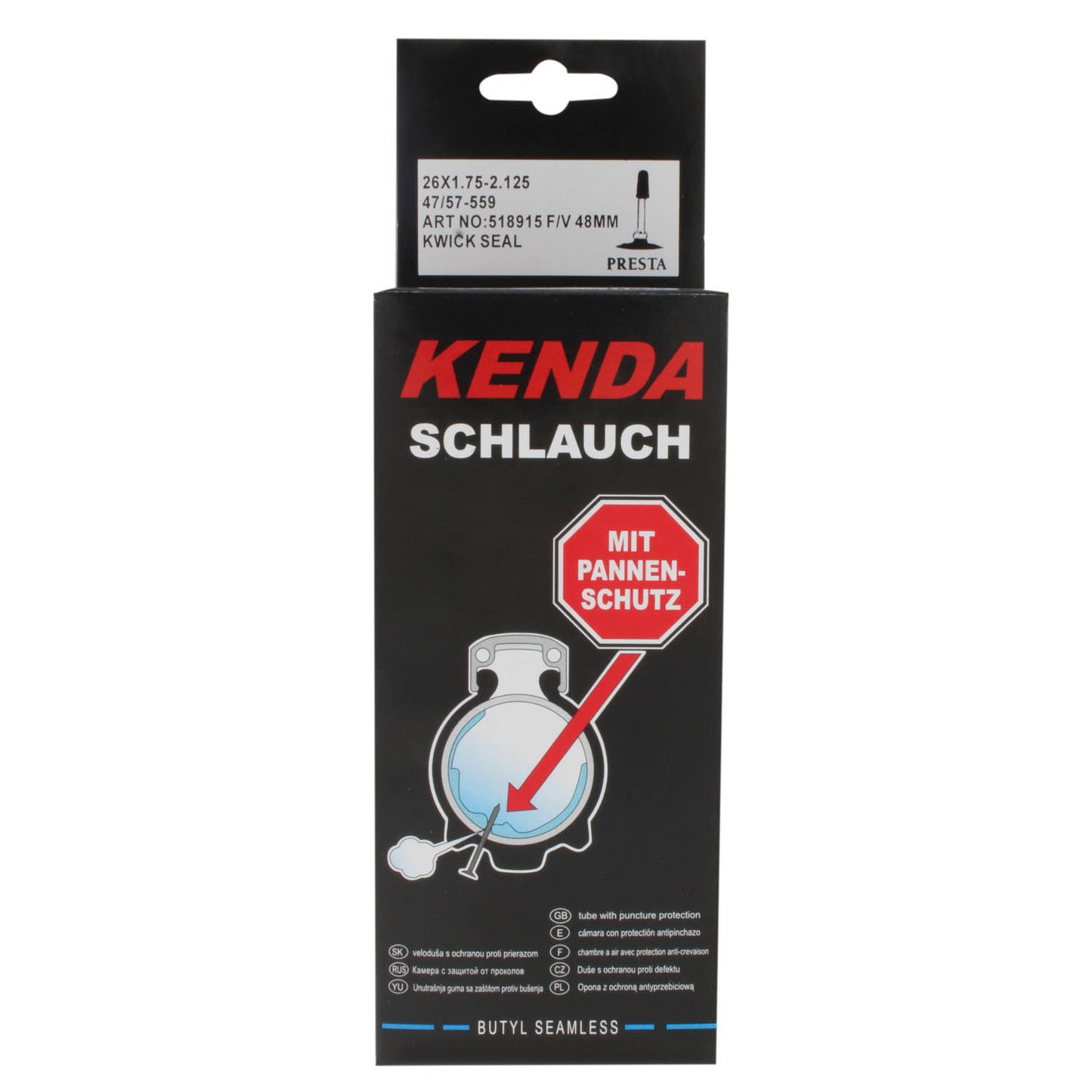 KENDA 27.5 x 2.0 - 2.35 puncture protection tube