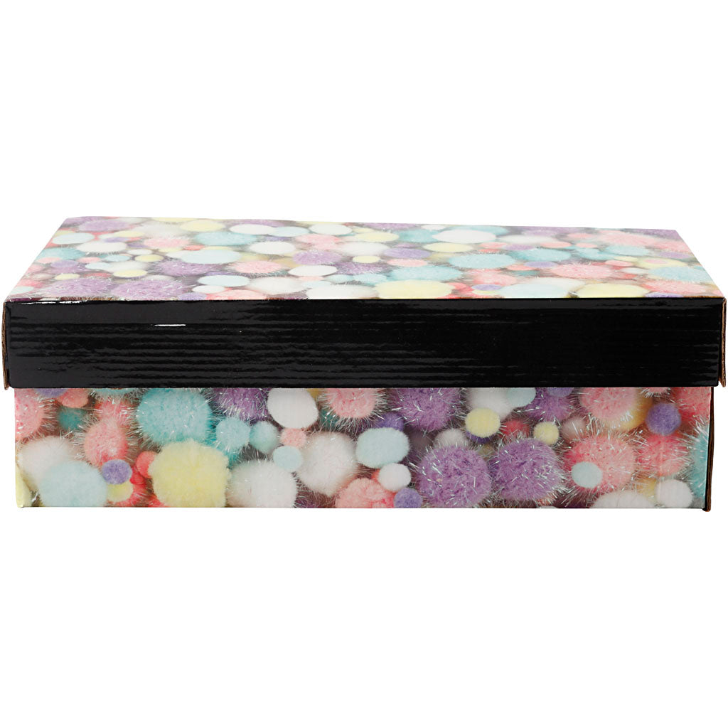 Creativ Company Https: www.cchobby.nl pompons-d-15-40-mm-glitter-ca-400-stuk-pastelkleuren-400-gr-1-doos