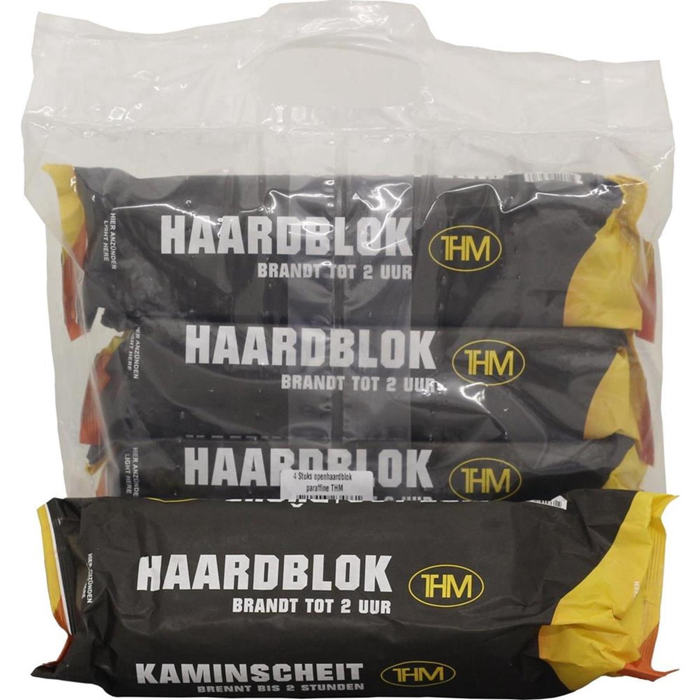 Fire-up Thm haardblokken 1kg tas a 4 stuks