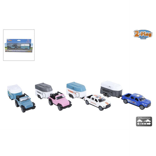2-Play Auto met paardentrailer 16,5cm