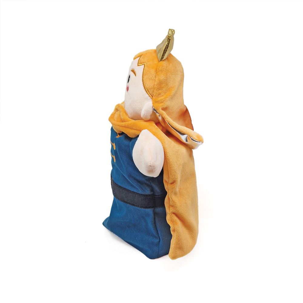 Dubbelgezichte handpop Prins Ridder. 25