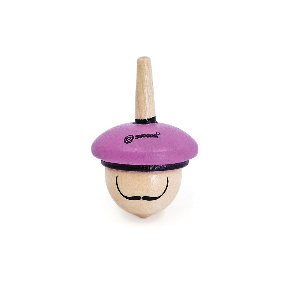 Spinhoed met houten tol. De Artiest. 5+