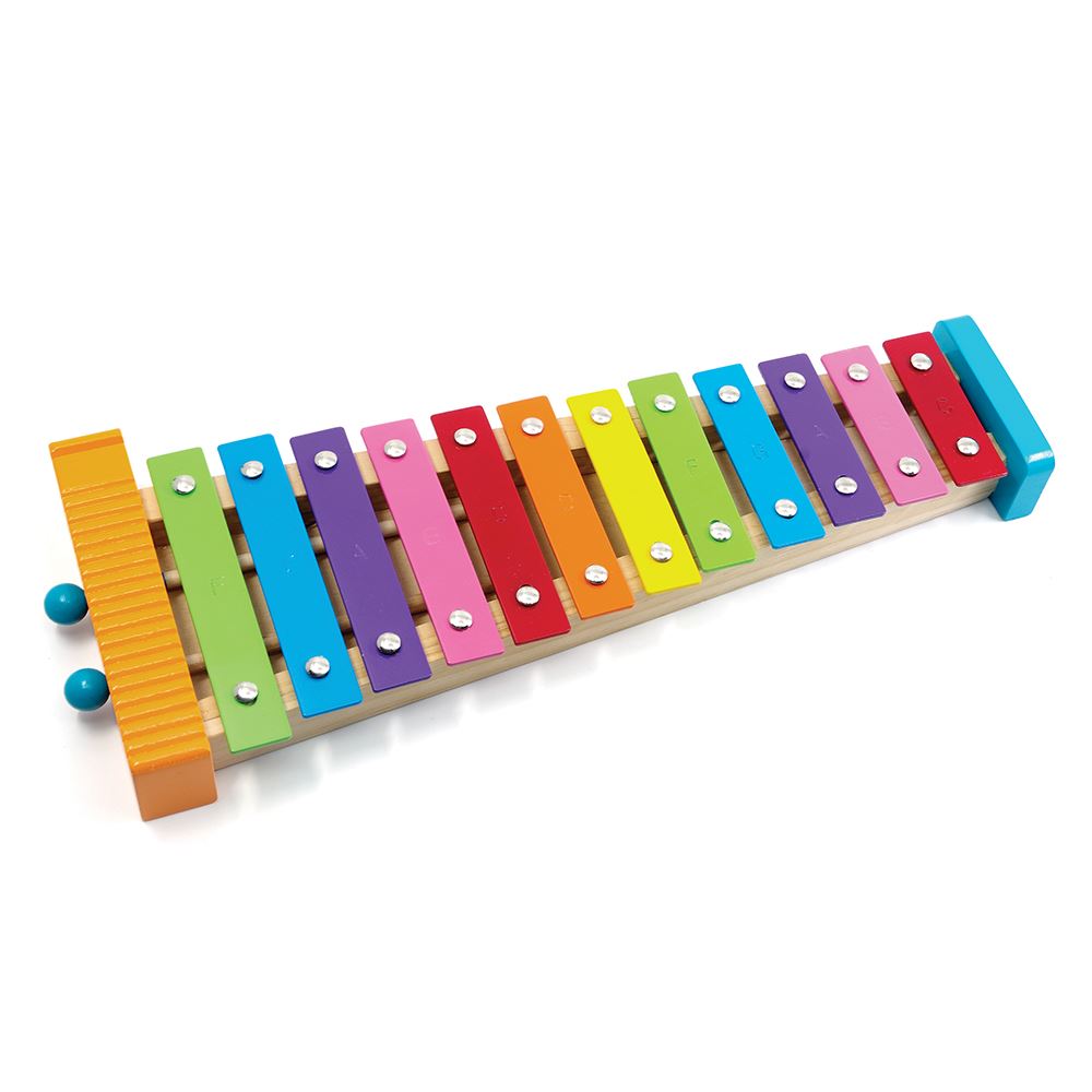 12 noten metalen Xylophone. 3+