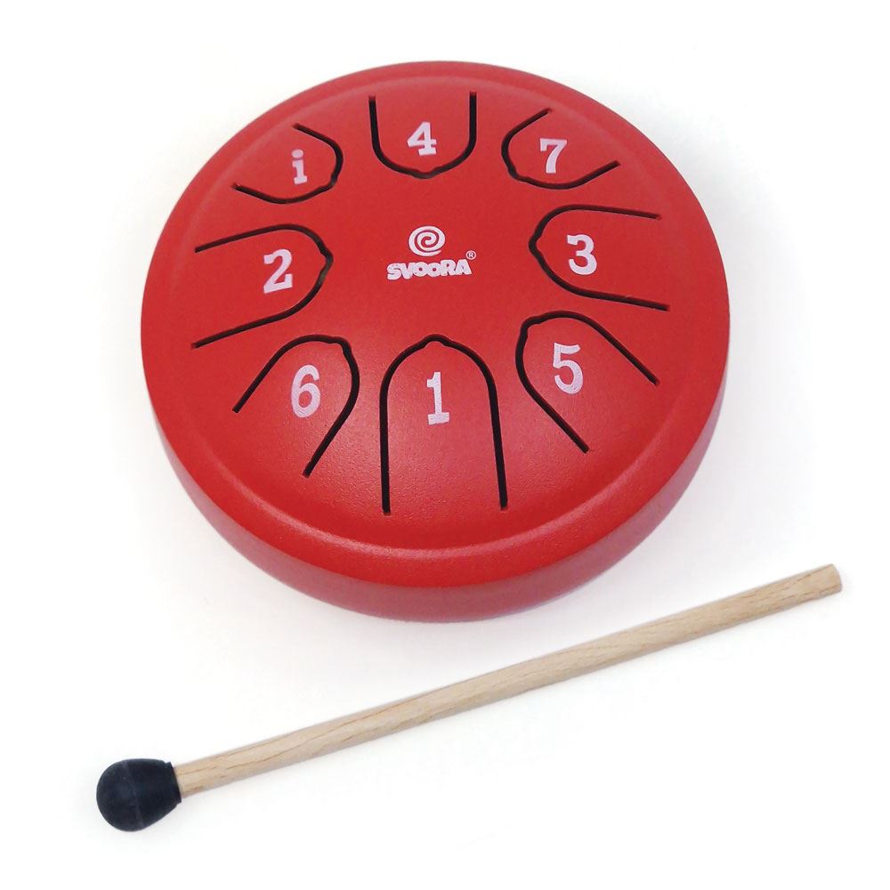 Svoora muziek Tongue drum. 8 tonen. 6+