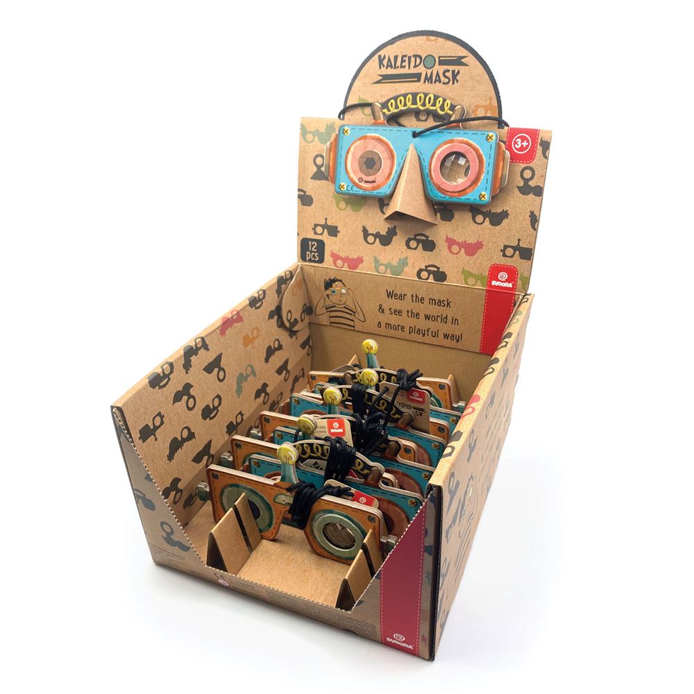 Kaleidoscopen Robots. 2 assortie. 3+