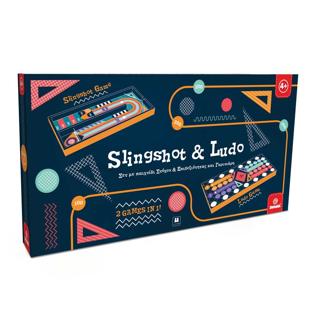 Svoora Katapult Ludo spel. 6+