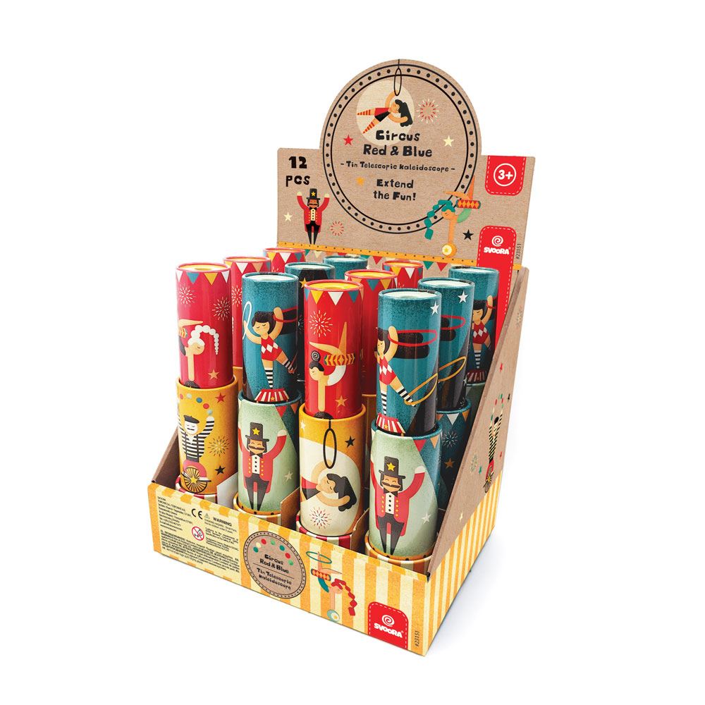 Dsp. Kaleidoscopen tin, Circus. 2 ass.3+
