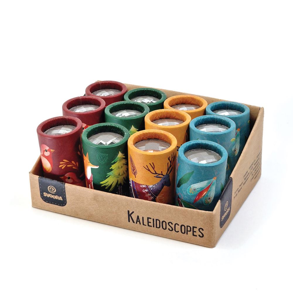 Dsp. Mini kaleidoscopen Seizoen. 4 ass.