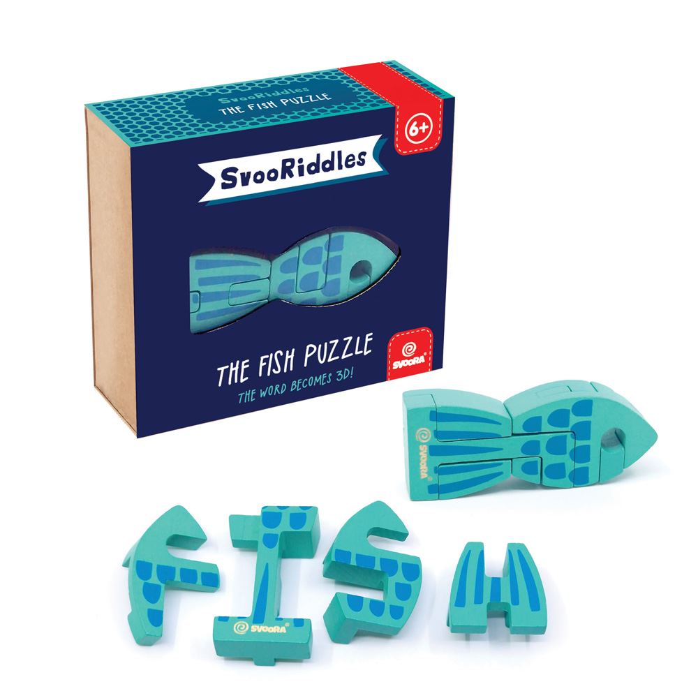 SvooRiddles De Vis puzzel. 6+