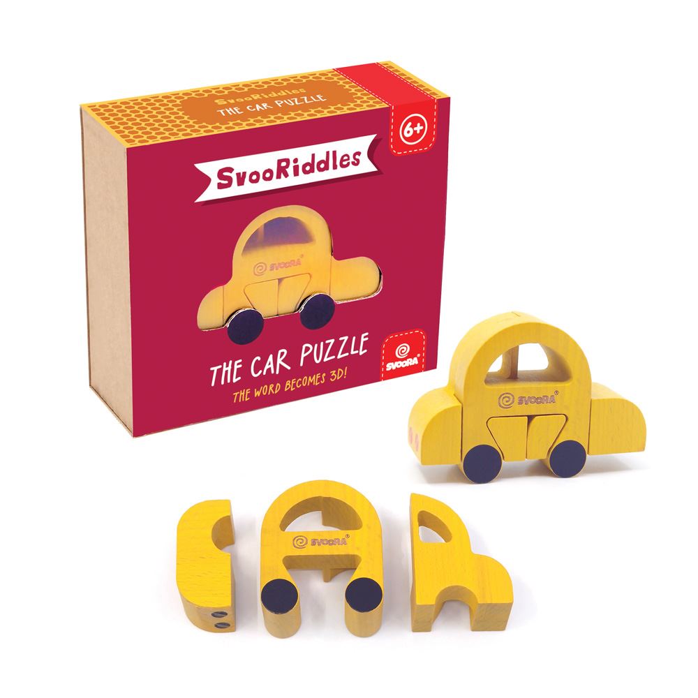 SvooRiddles De Car puzzel. 6+