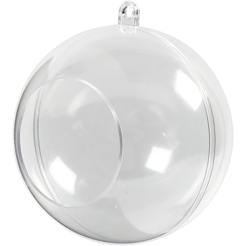 Creativ Company Https: www.cchobby.nl deco-ballen-met-opening-d-8-cm-gatgrootte-4-5-cm-5-stuk-1-doos