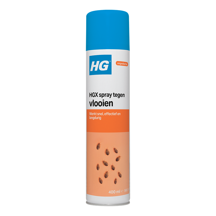 Hg X spray - anti vlooien spray - 400ml