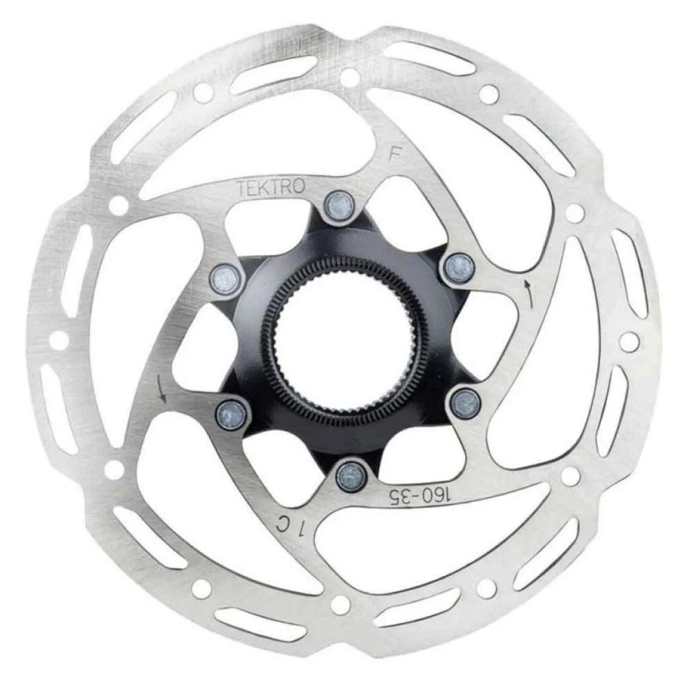 Tektro Remschijf 160mm Centerlock 1.8mm Dikte Zilver - 523733