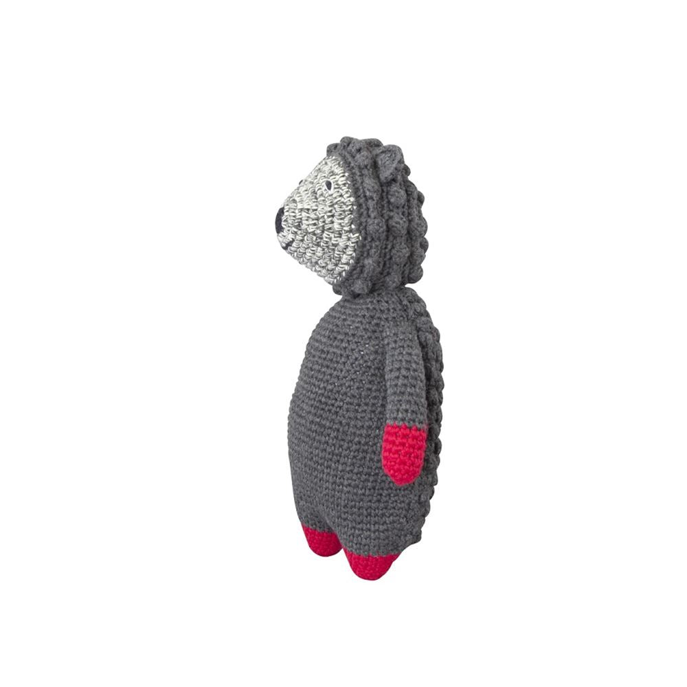 Knuffel gehaakt Egel 27 cm (2 st)