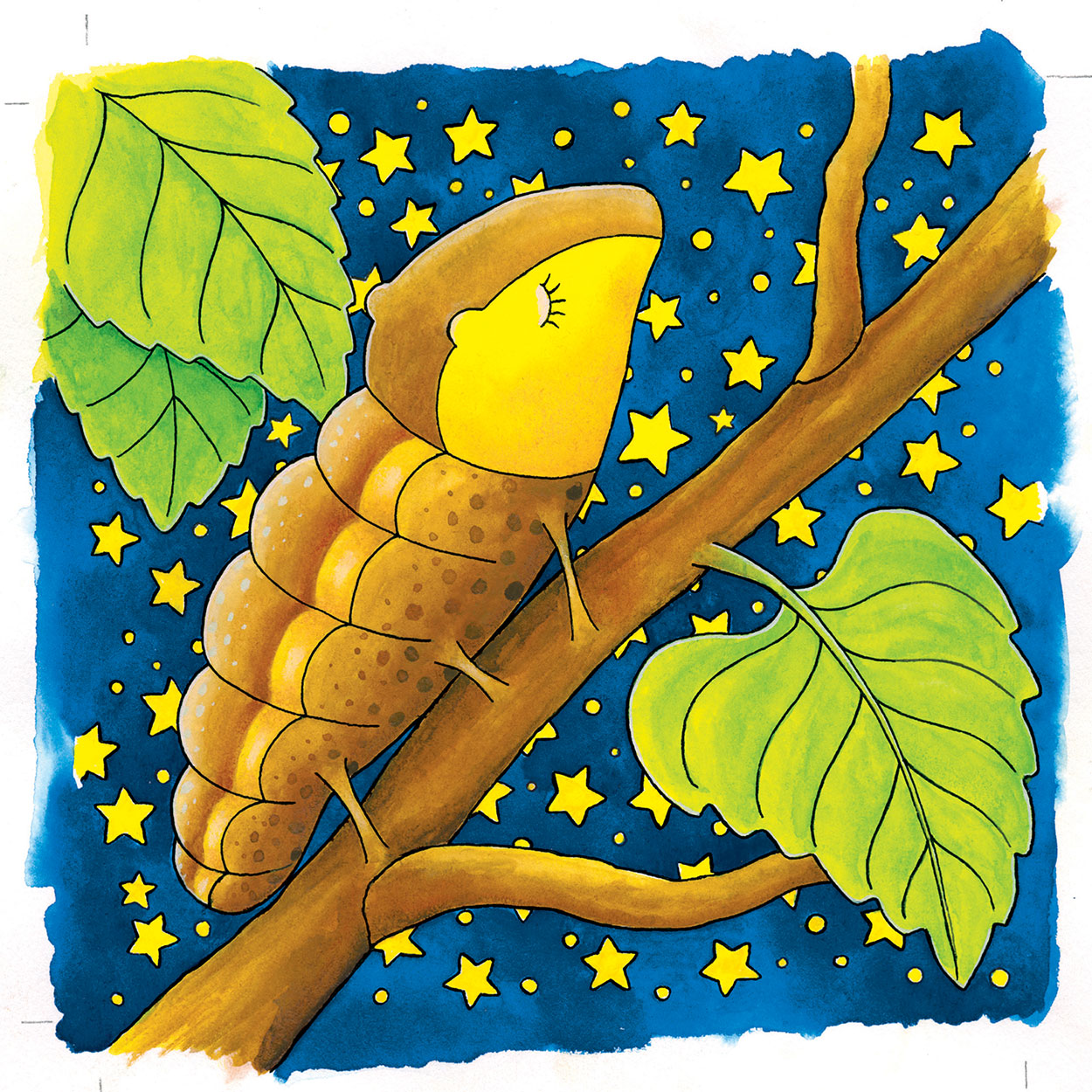 Goki Puzzel: vlinder 20x20x1,5cm, 4 lagen, 44-delig, hout, 3+