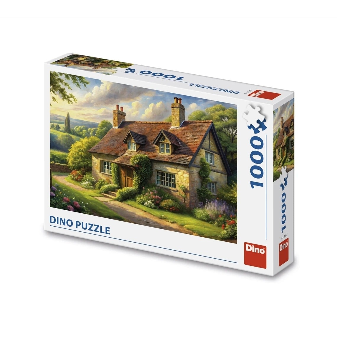DinoToys Dino puzzel van een engels landhuis- 1000 stukjes