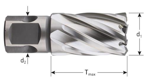 Rotec Kernboor hss-xe silver-line 33.0mm sl30