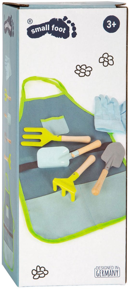 Small Foot - tuinschort met tuingereedschap, 7dlg.