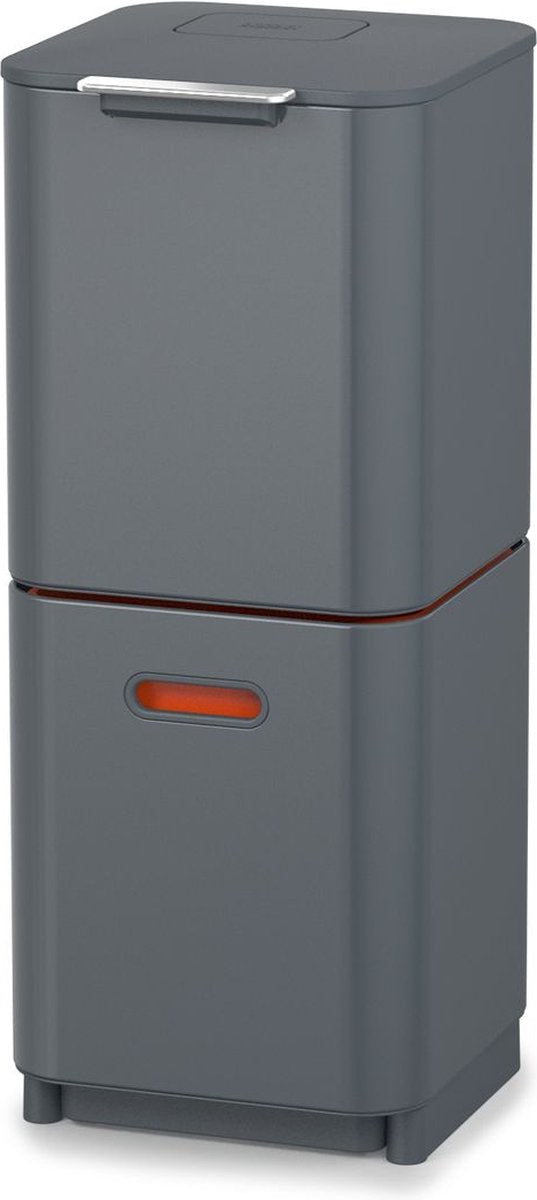 Joseph Joseph intelligent waste prullenbak totem 2.0 compact recycler - 40 l - grafiet