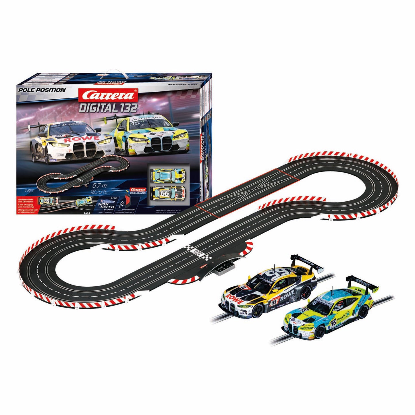 Carrera pole position - racebaan digital 132