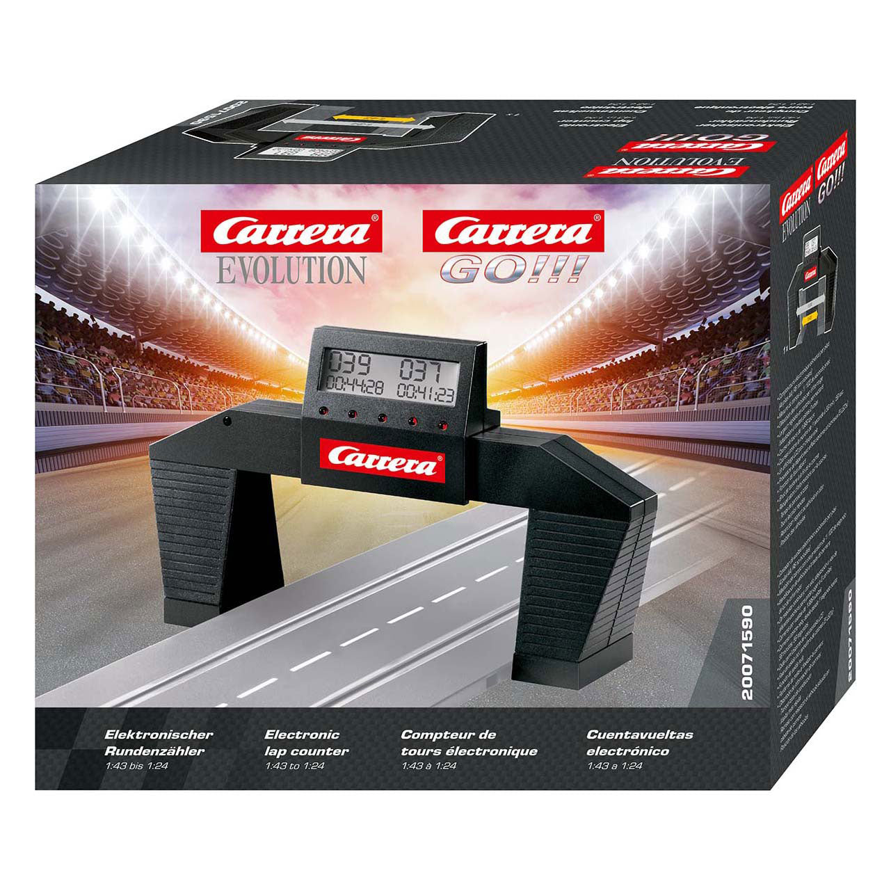 Carrera racebaanonderdeel - elektronische rondeteller