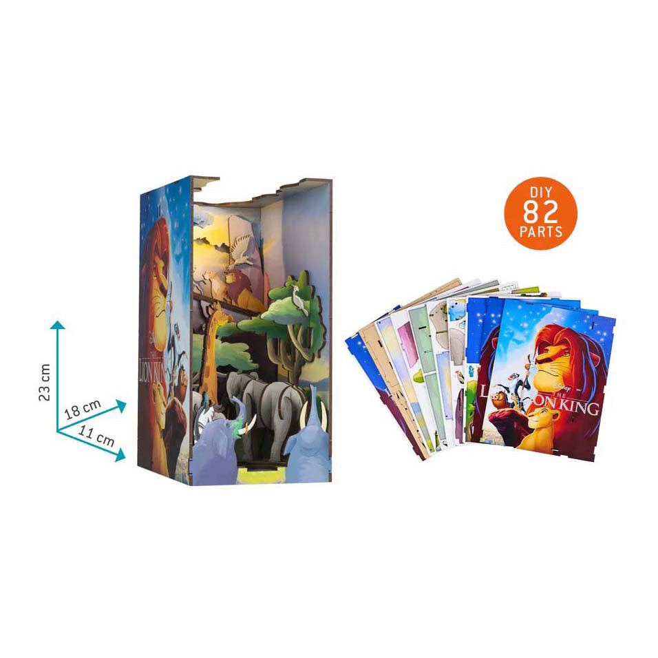 Disney Revell - tiny adventures book nook lion king