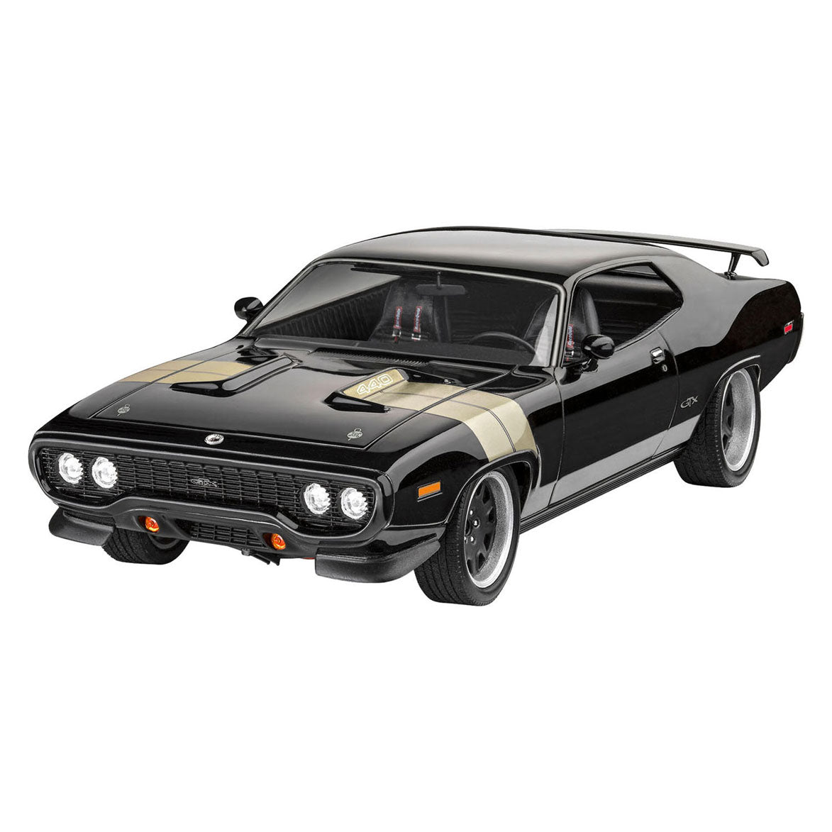 Revell modelbouwpakket fast furious - dominic's 1971 plymouth gtx 1:24 - 81dlg.