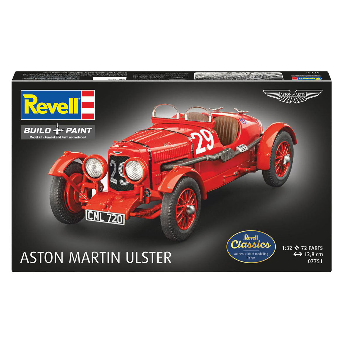 Revell modelbouwpakket aston martin ulster 1:32 - 72dlg.