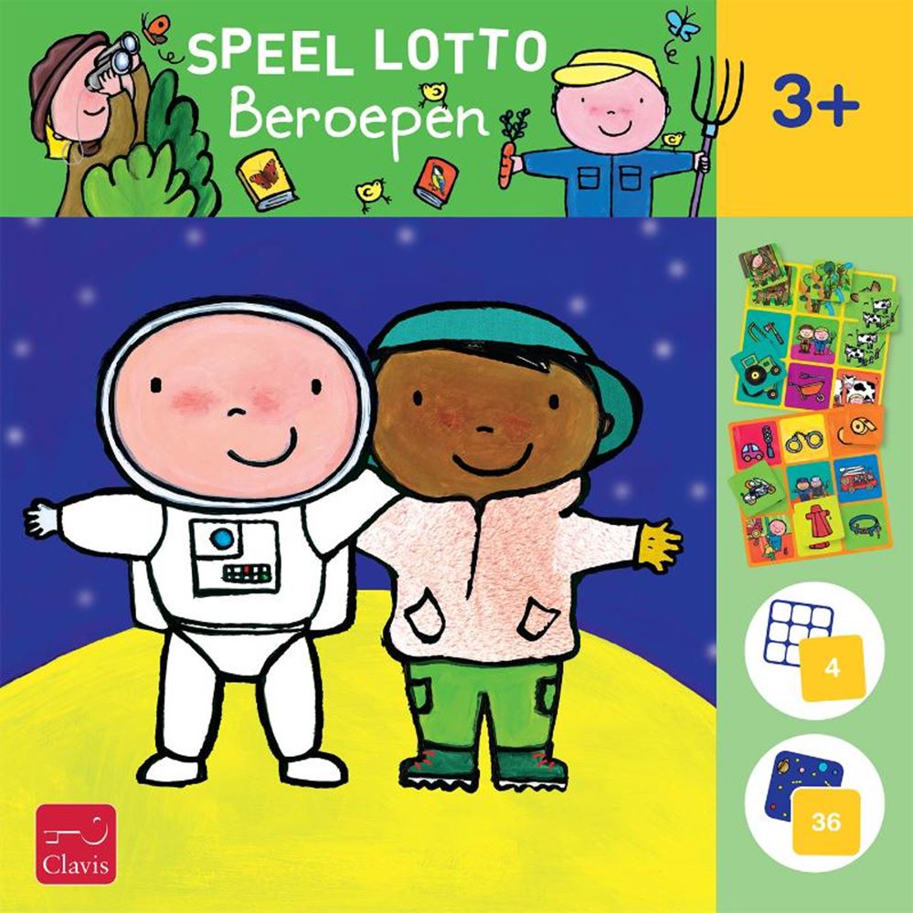 Uitgeverij Clavis Speel lotto. beroepen