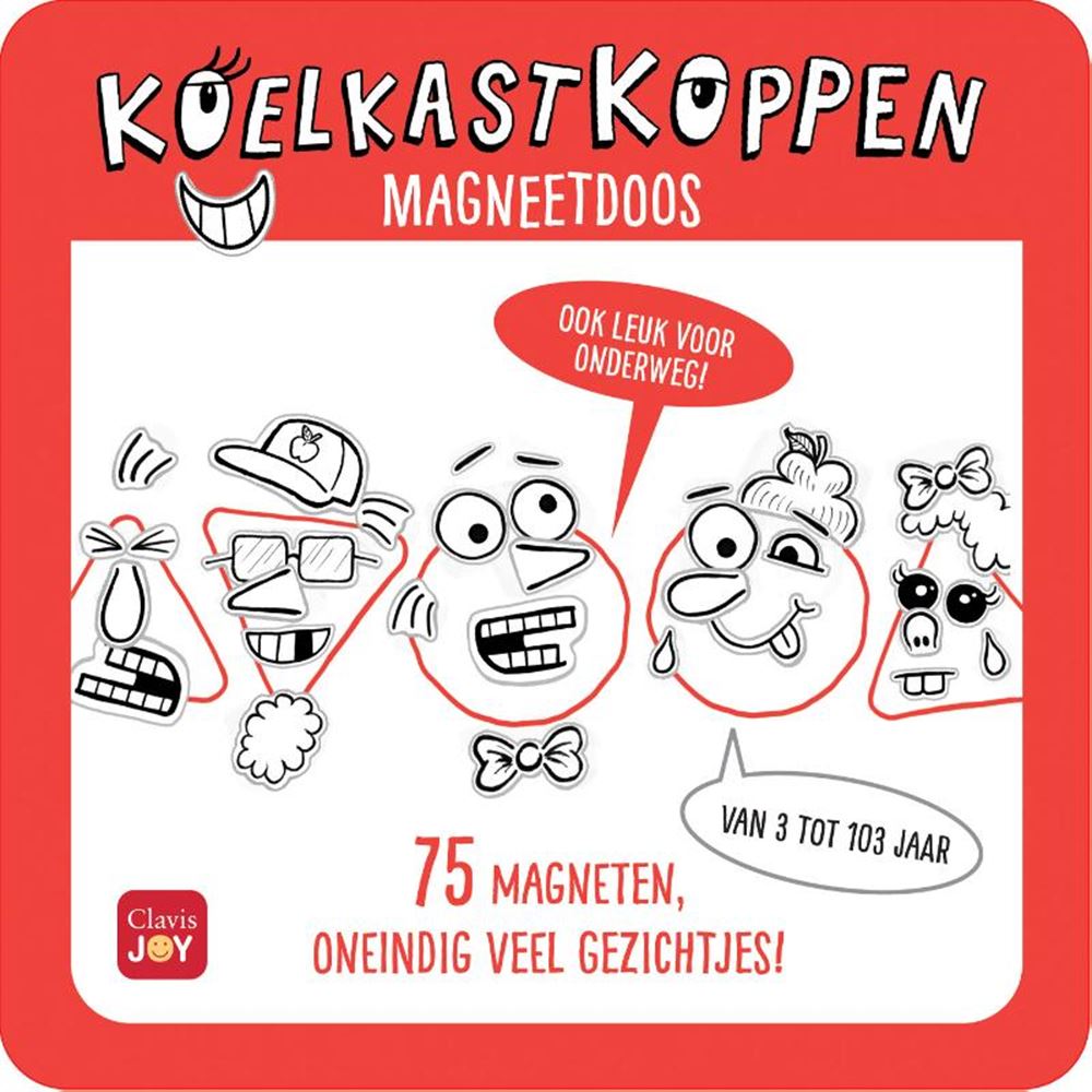 Clavis Magneetdoos koelkastkoppen 3+
