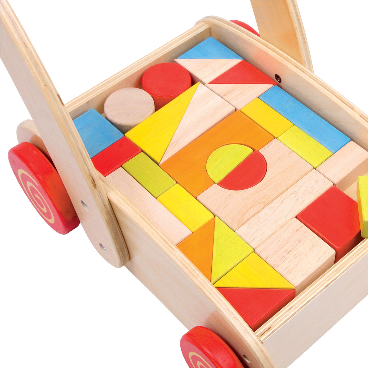 Small Foot - loopwagen bouwblokken