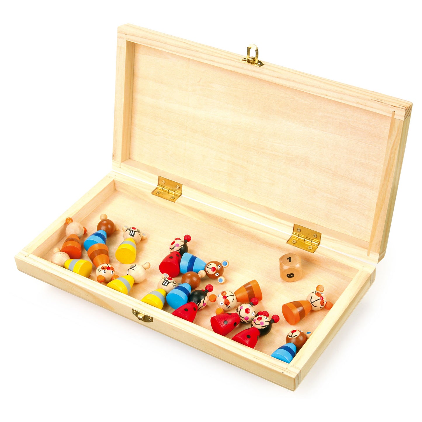 Small Foot - houten ludo dieren