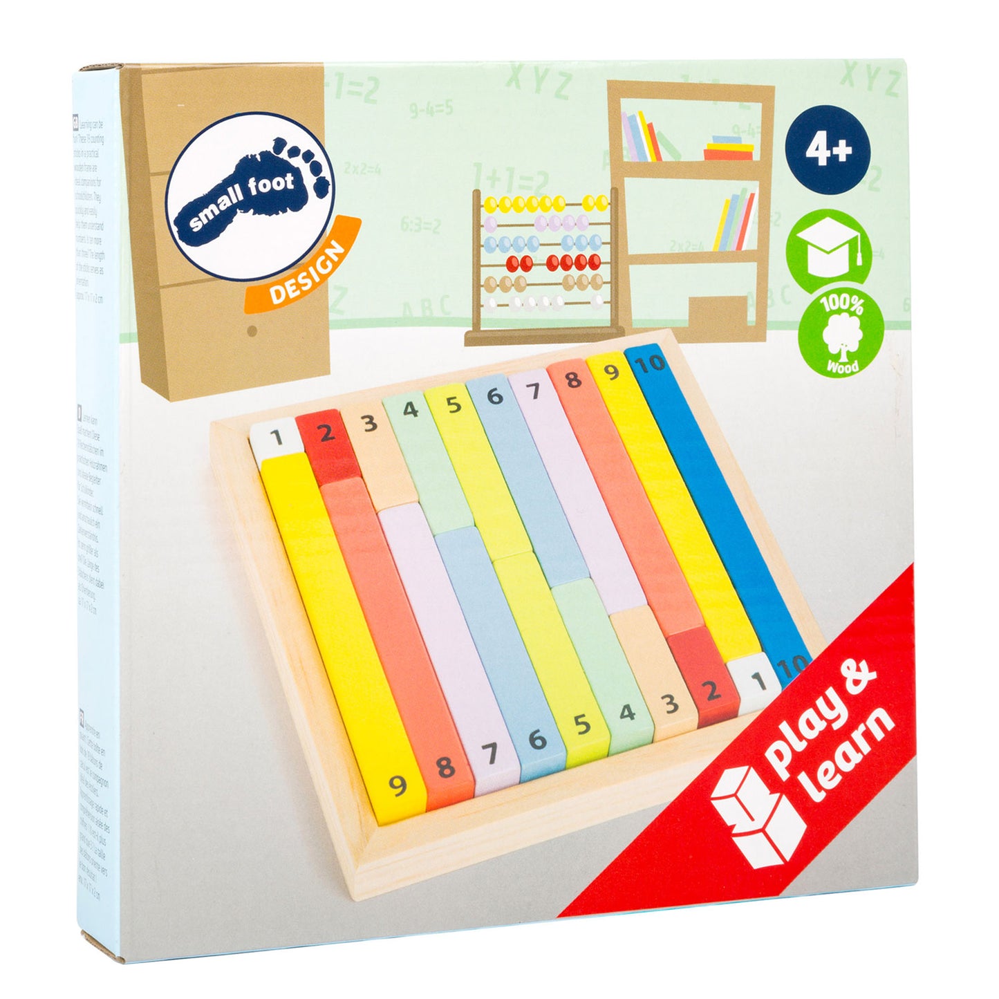 Small Foot - houten rekensticks