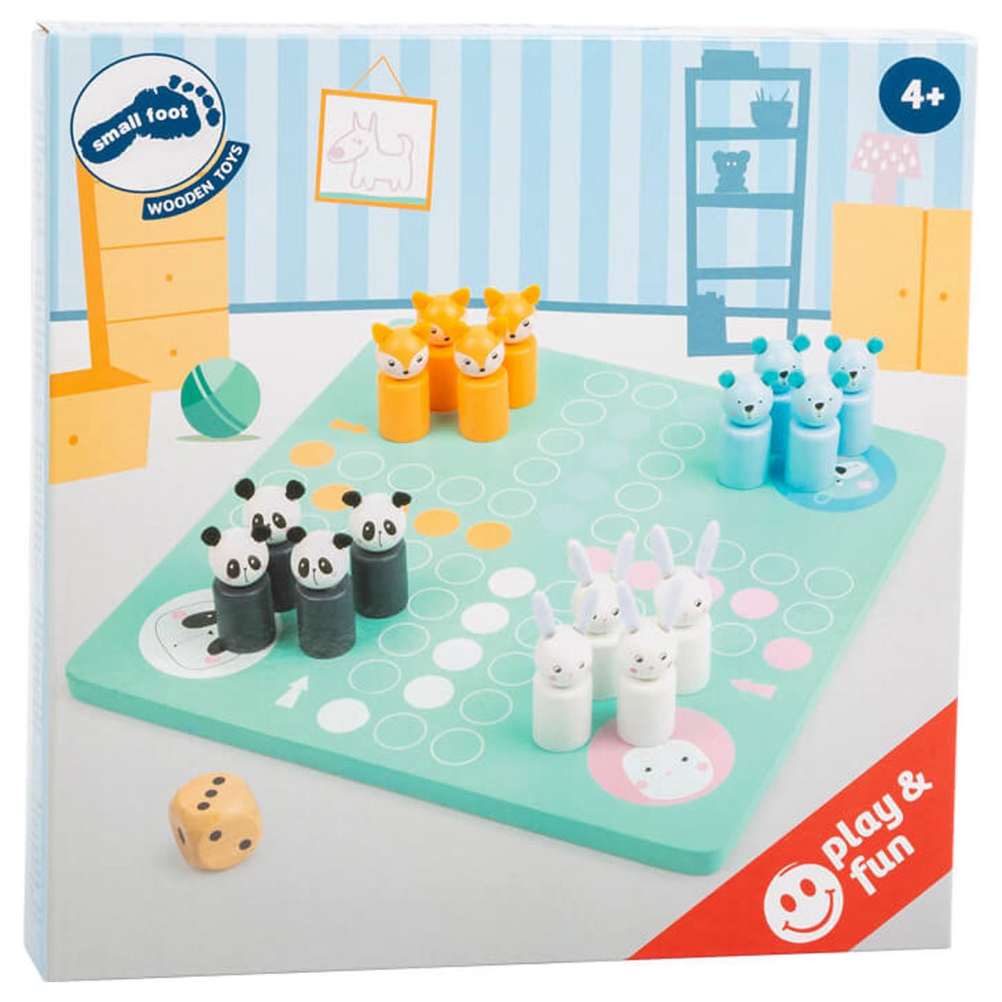 Small Foot - ludospel dieren hout