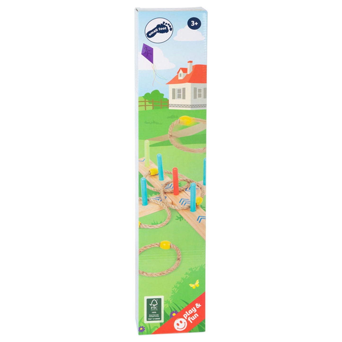 Small Foot - houten ringwerpspel active
