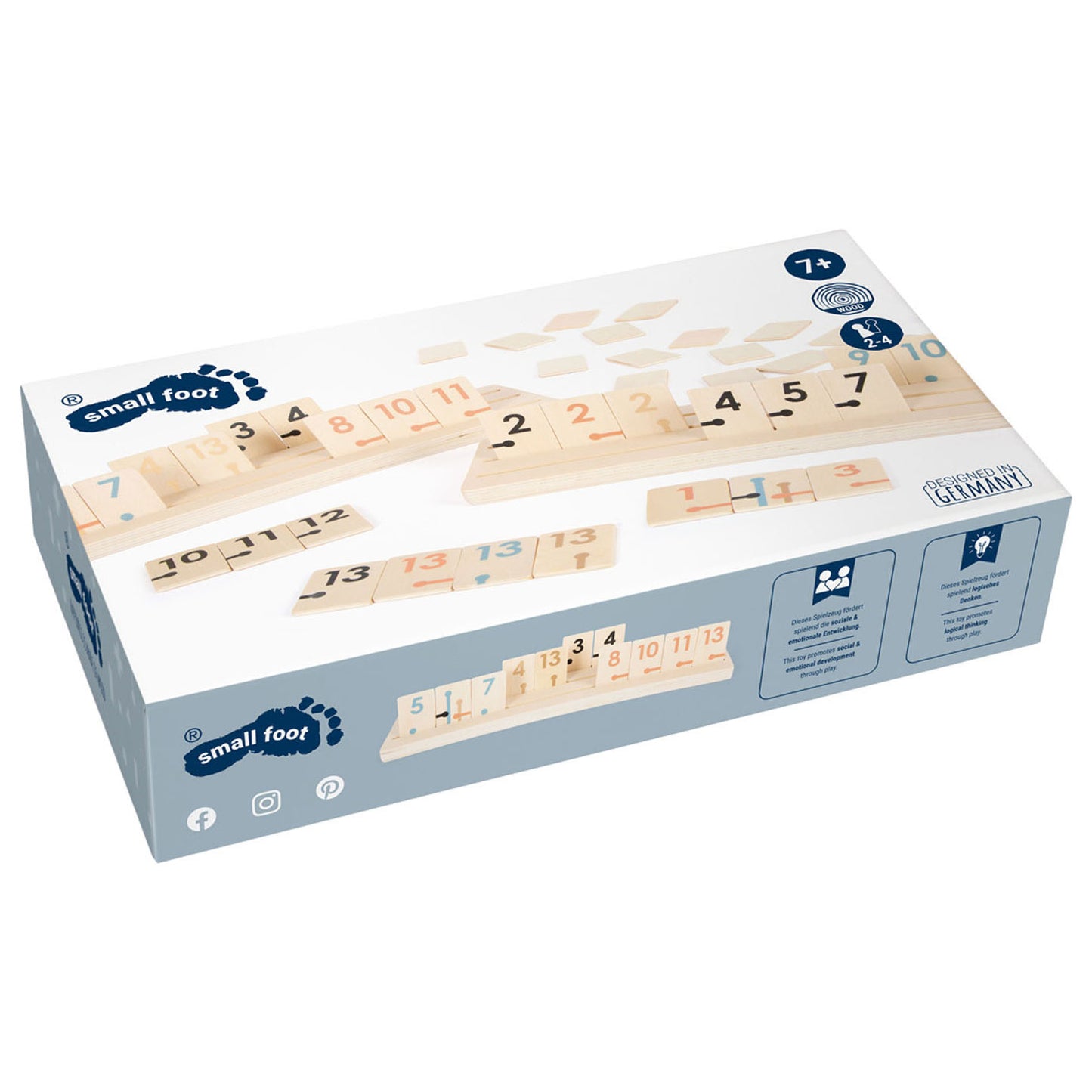 Small Foot - houten rummy spel