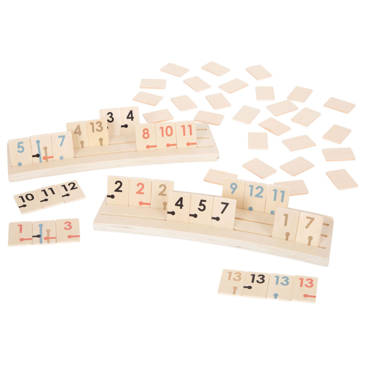 Small Foot - houten rummy spel